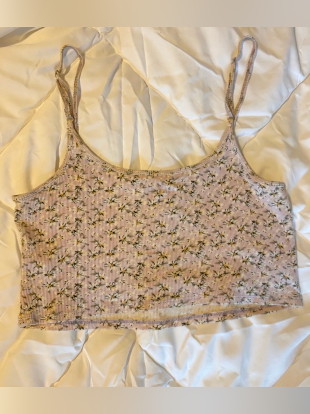 Hollister Floral Lavender Baby Cami - Picture 2 of 4
